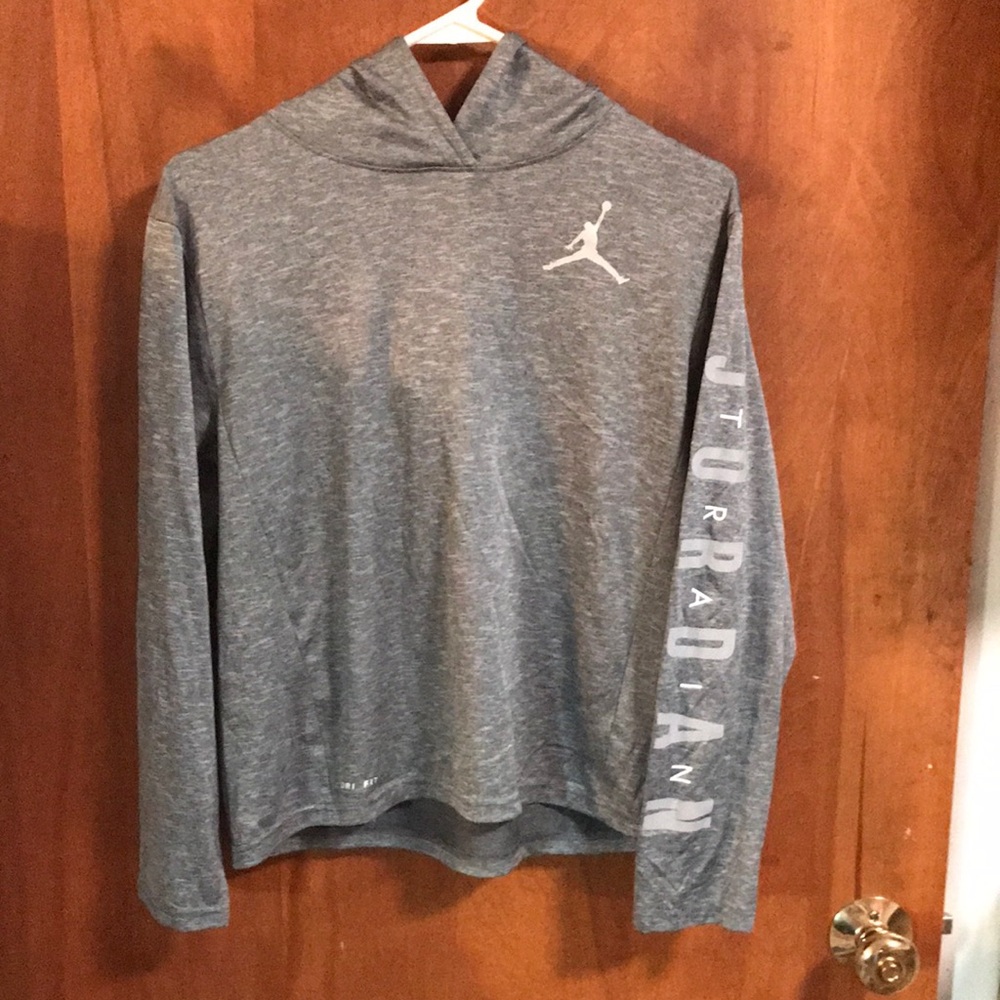 Nike Dri Fit hooded shirt